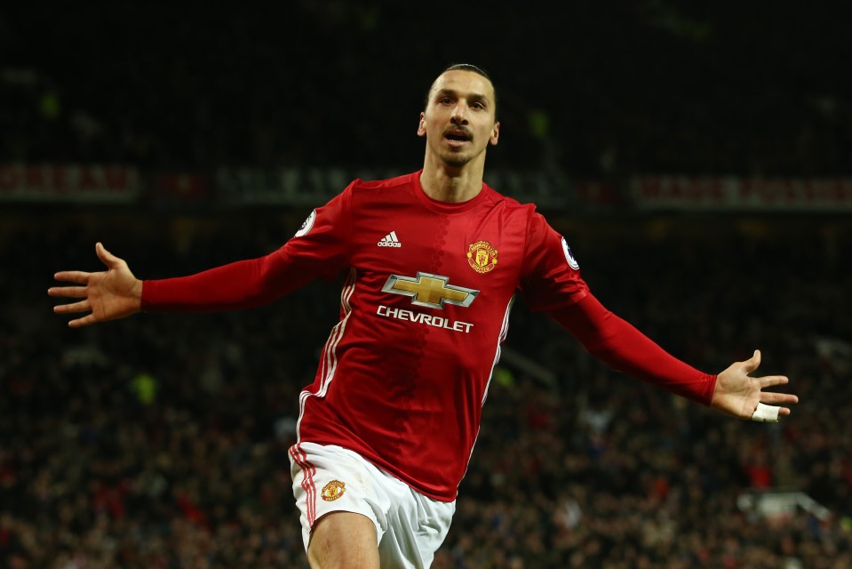 Zlatan Ibrahimovic achieved cult hero status at Man Utd