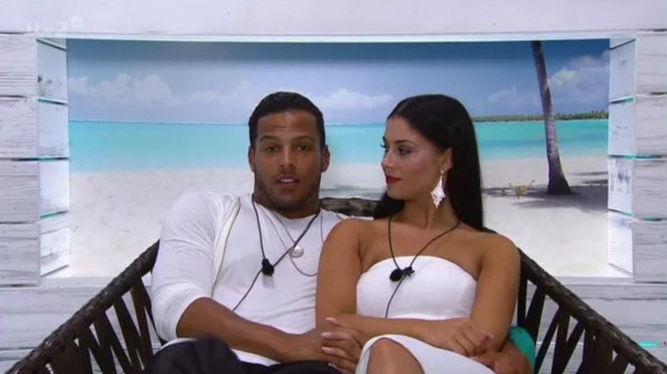 Luis with his Love Island ex Cally Jane Beech