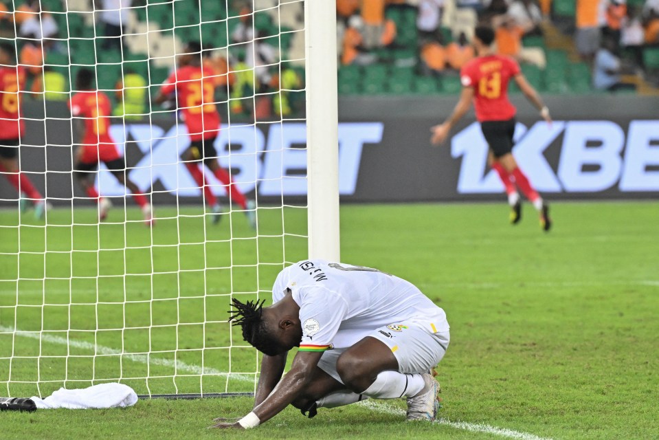 Ghana have been sent home early from the Afcon again