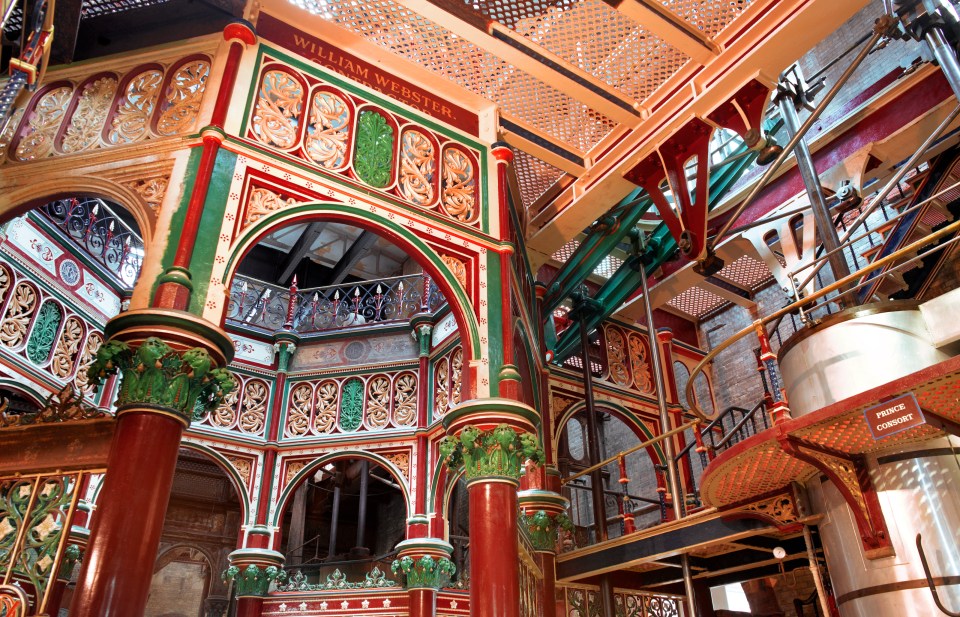 The Victorian pumping station is located in Abbey Wood in South East London