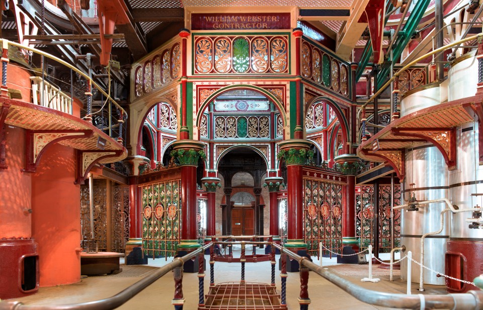 Crossness Pumping Station was built in 1865 in a bid to combat the horrible smells that wafted through the capital