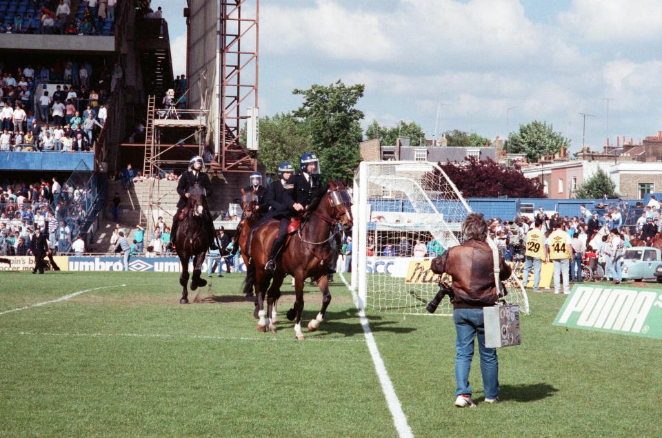 It was an ugly scene at the end of the 1988 play-offs