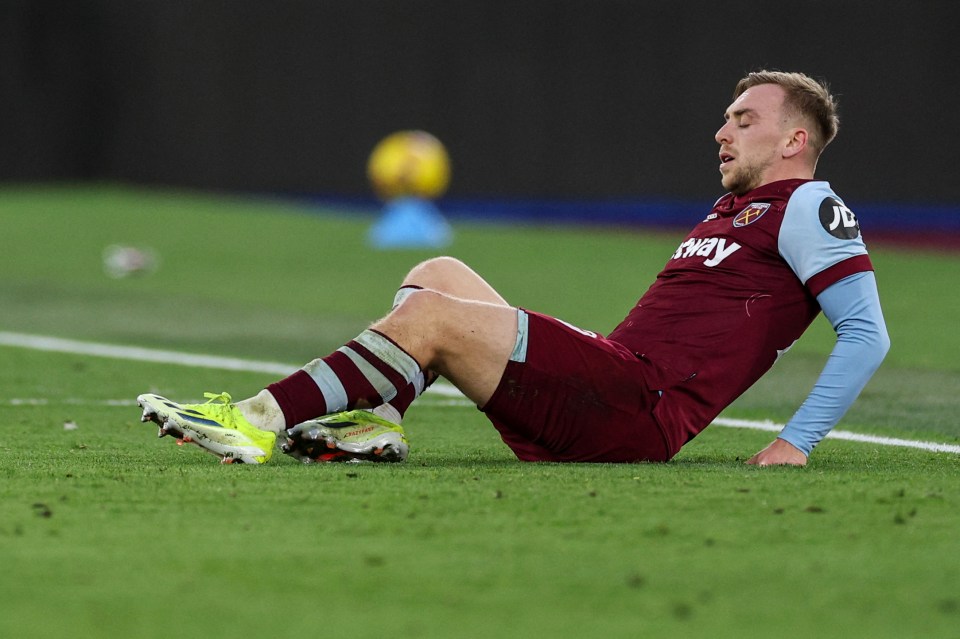 Jarrod Bowen is set to be absent for at least two weeks with an ankle injury