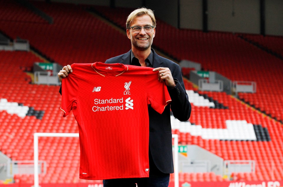 Klopp took over as Liverpool manager in October 2015