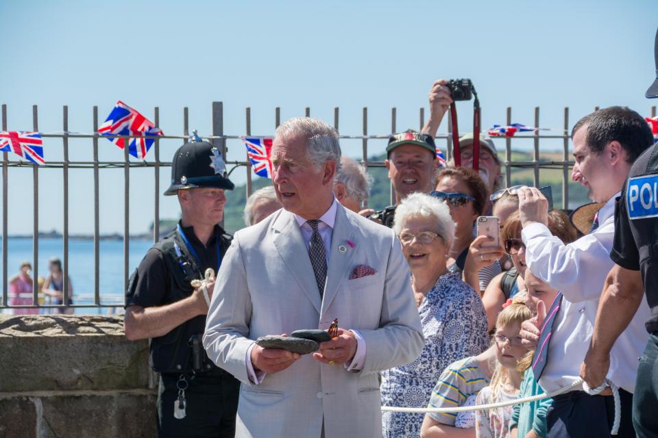 King Charles in his then role of the Duke of Cornwall reopened the pool in July 2016