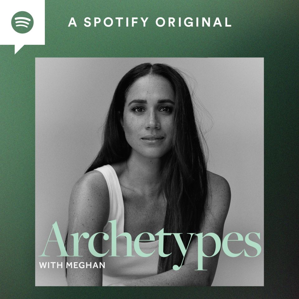 Meghan's Archetypes podcast was dropped by Spotify last year