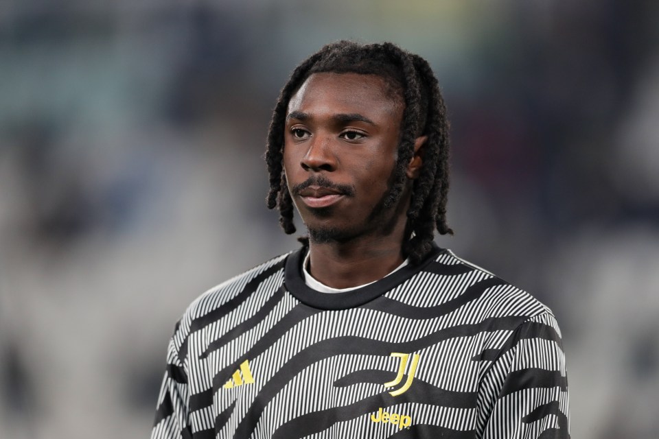 Moise Kean is set to join Atletico Madrid on loan from Juventus