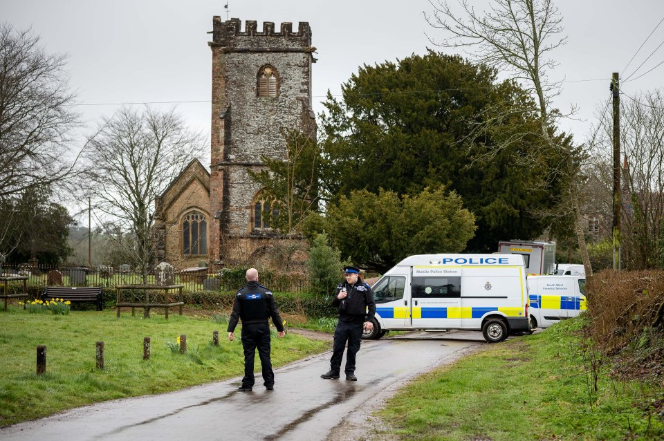 Police had been called to a suspected burglary in progress