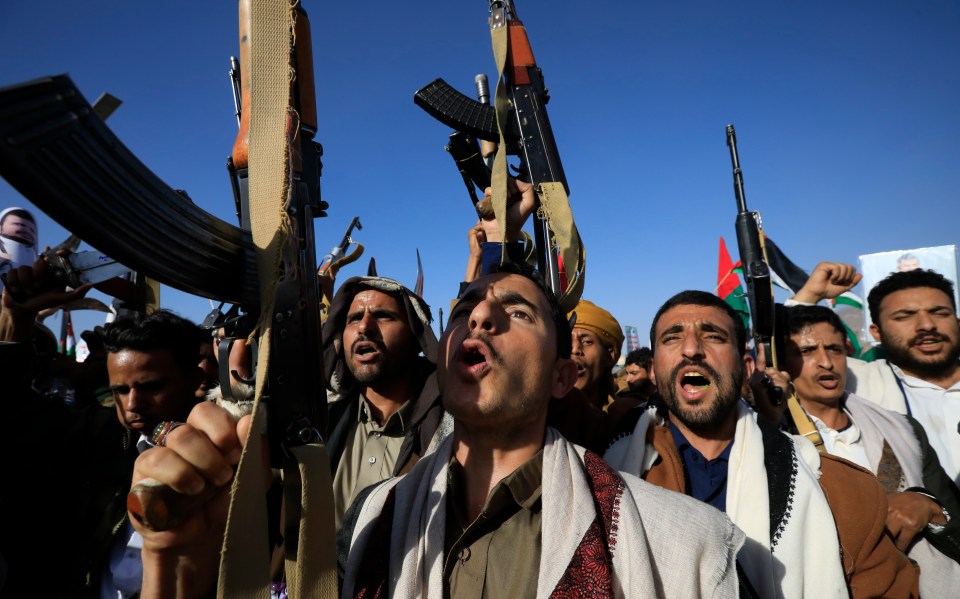 Iran-backed Houthi fanatics – who have become a Western target since the Israel-Hamas war