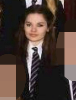 Alice aged 16 at school