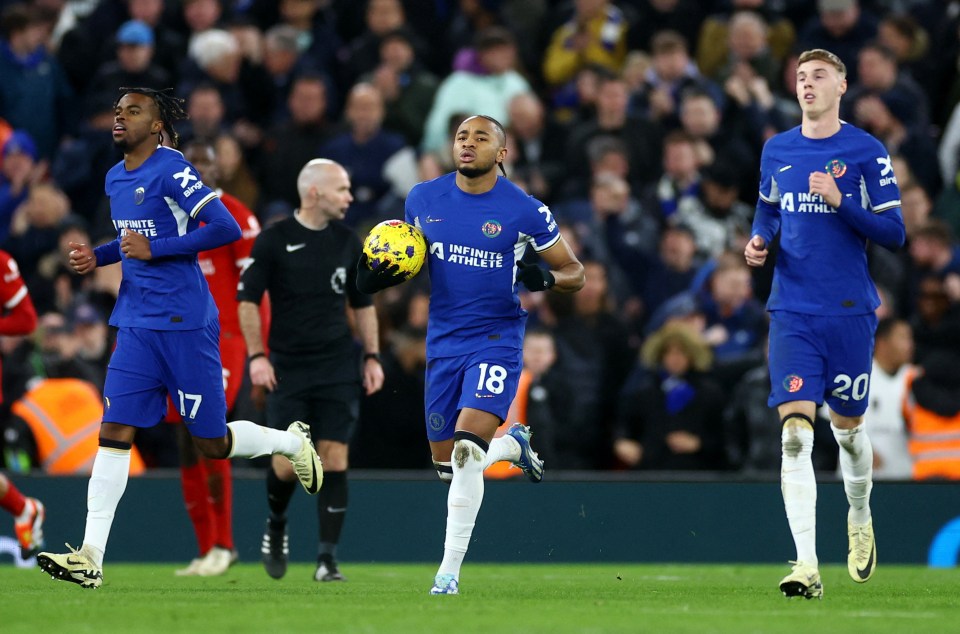 Christopher Nkunku scored Chelsea's only goal