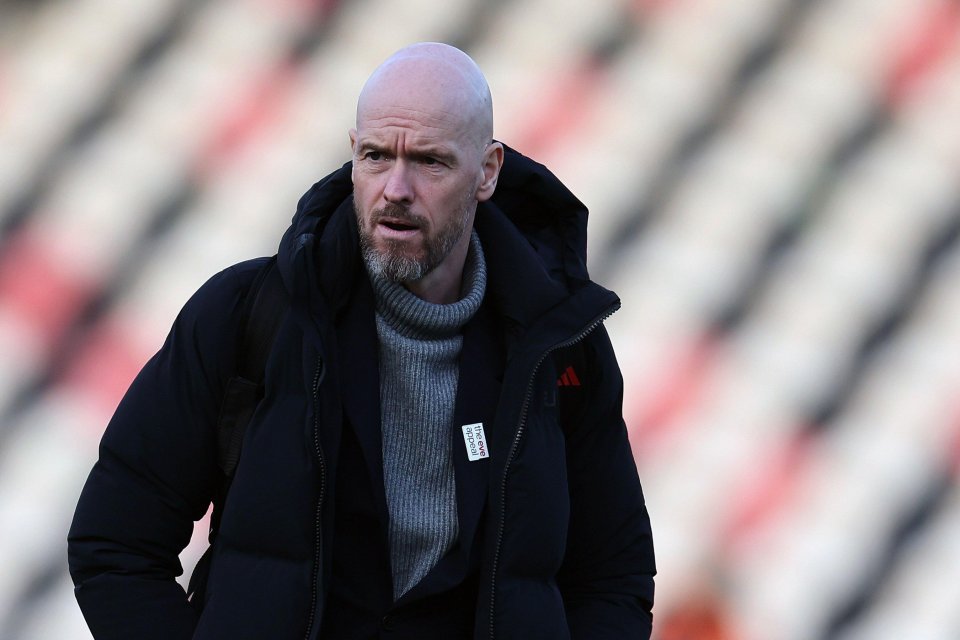 Erik ten Hag sat down for showdown talks with the forward and his brother on Monday