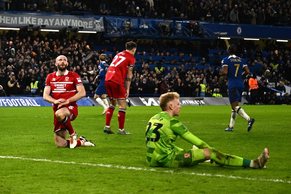 Meanwhile, Middlesbrough were a shadow of the team which won the first leg