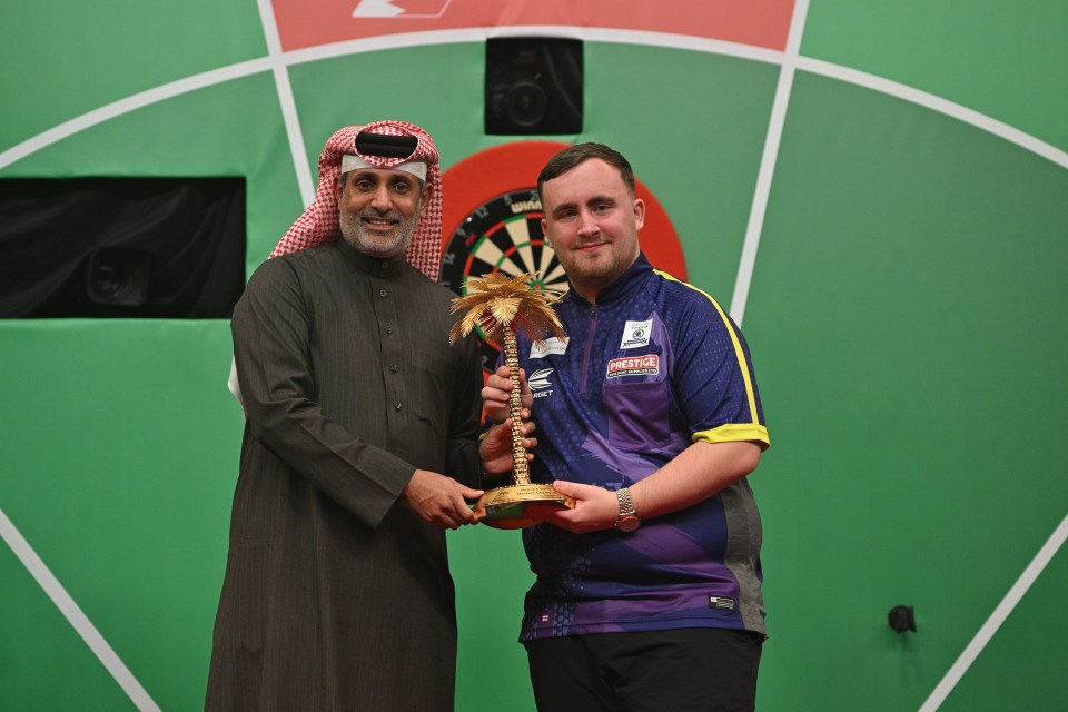 Littler won the Bahrain Masters on his World Series debut