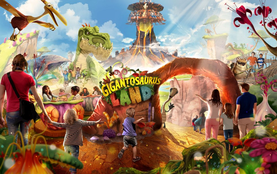 The four-acre interactive play park will centre around the internationally renowned TV show