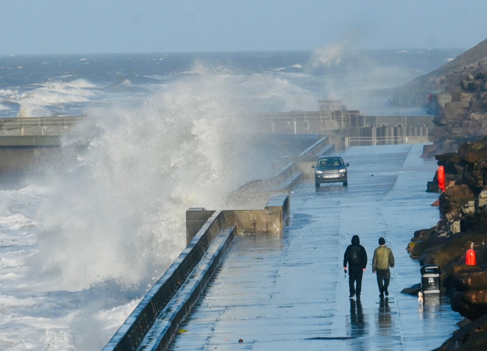 Heavy rain is set to hit Blackpool and the north west of England on Monday