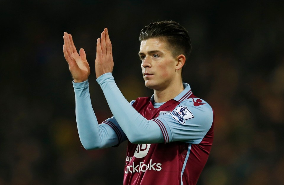 Jack Grealish made his Aston Villa debut at the age of 18