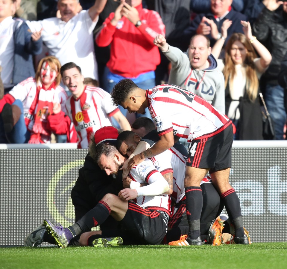 Sunderland were the last winners of the Northeast Derby in October 2015