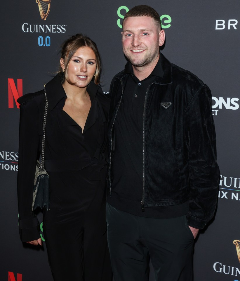 Rugby stars including Scotland’s Finn Russell and his partner Emma Canning came out in force for the premiere of the new Six Nations Netflix documentary this week