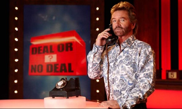 The Deal or No Deal star bought it after it had been used by Land Rover and Sony as a display vehicle