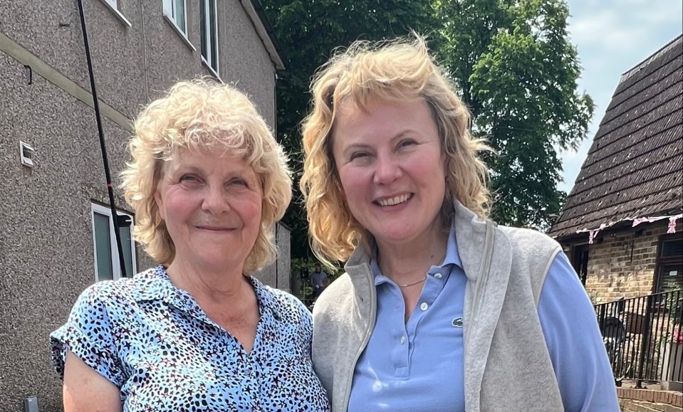 Postmistress Jo Hamilton who was portrayed in the ITV drama by Monica Dolan