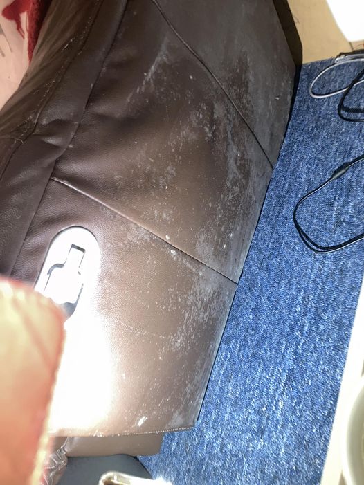 One mum discovered it "all over" the back of her sofa