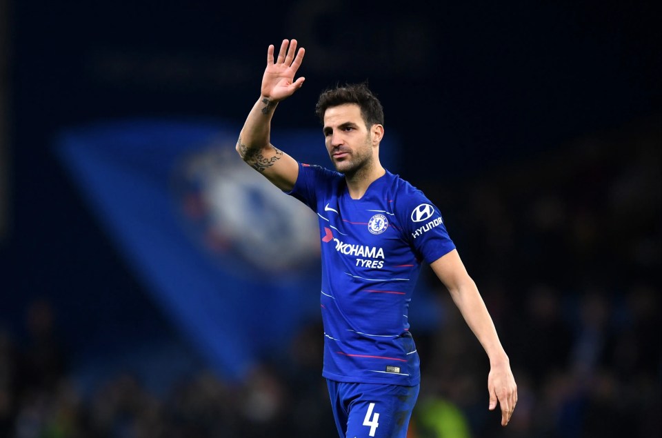 Chelsea fans want Cesc Fabregas as their manager one day