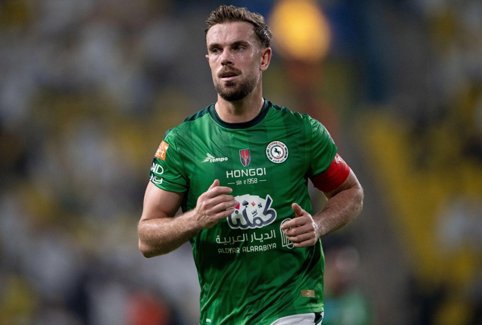 Jordan Henderson looks set to leave Al-Ettifaq in the January window