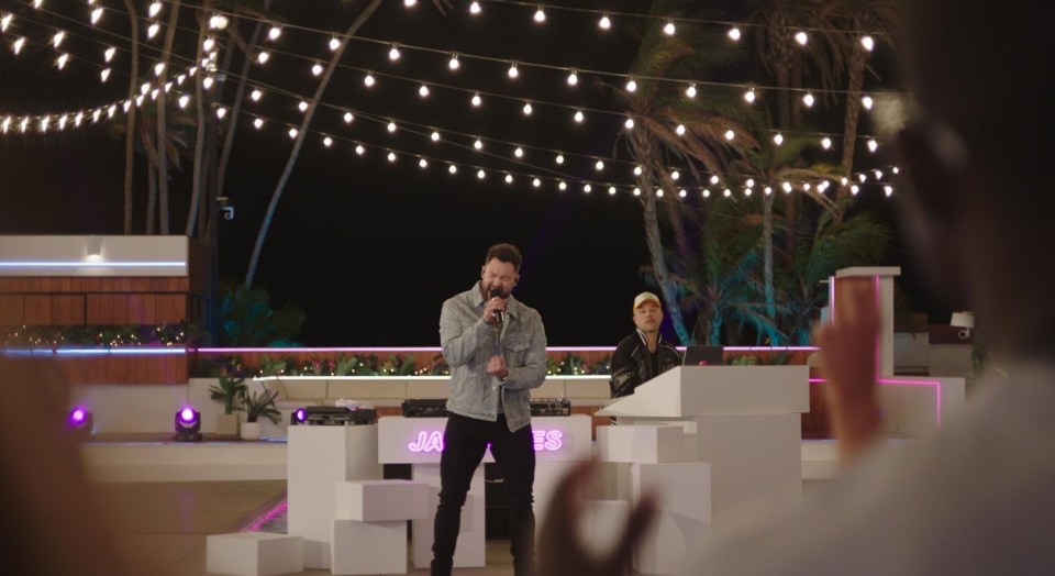 Calum Scott and Jax Jones performed in the Love Island villa last year