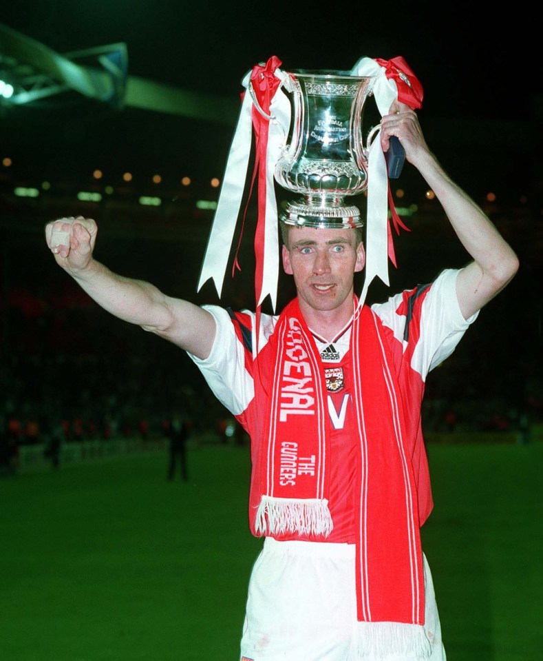 Andy Linighan won the 1992-93 FA Cup final with Arsenal