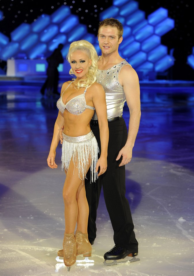 Chris competed on Dancing On Ice back in 2008