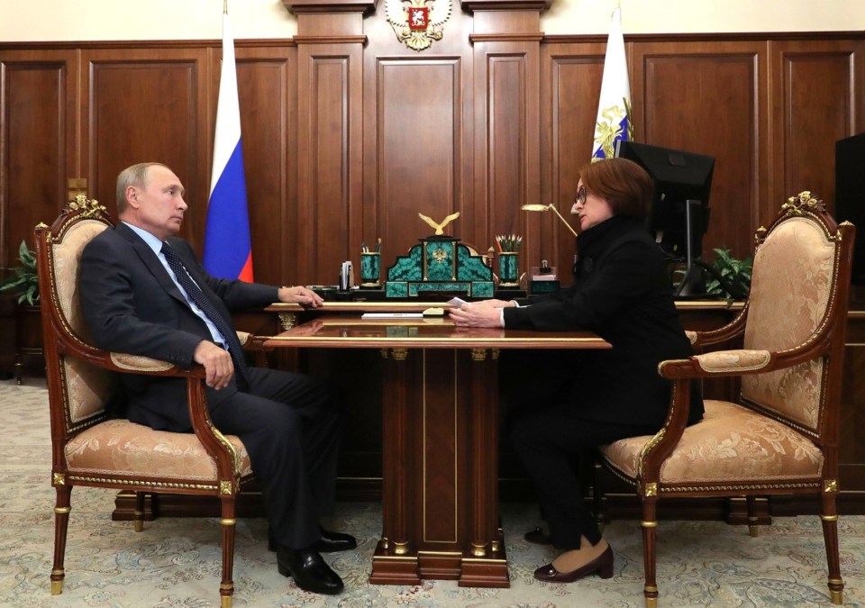 Reportedly Putin refused to let Nabiullina resign after he invaded Ukraine