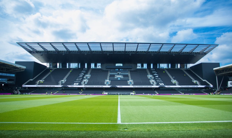 Fulham's Riverside Stand is not expected to be completed for the start of next season