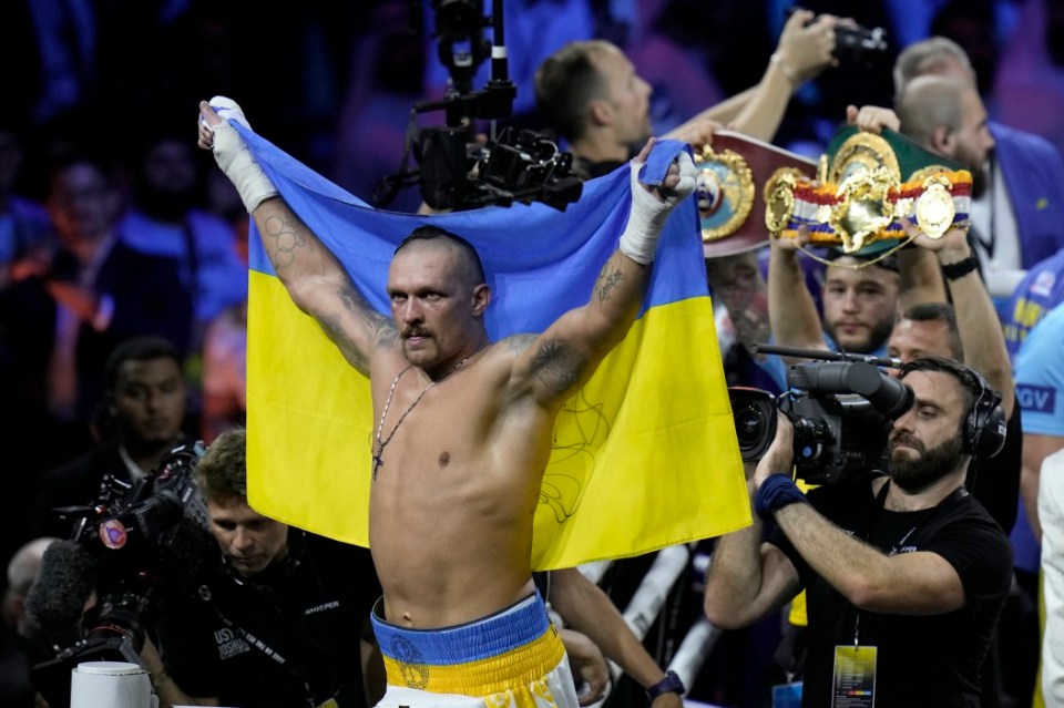 Former cruiserweight king Usyk's chances of winning the fight have been written off by many