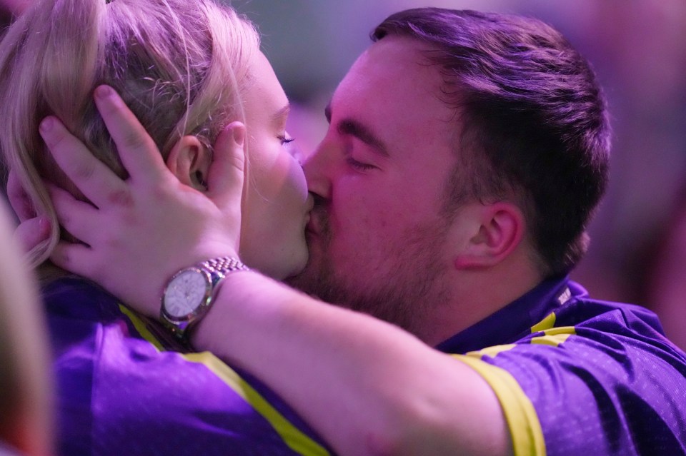 Darts sensation Luke Littler was supported by his girlfriend at the PDC World Darts Championships