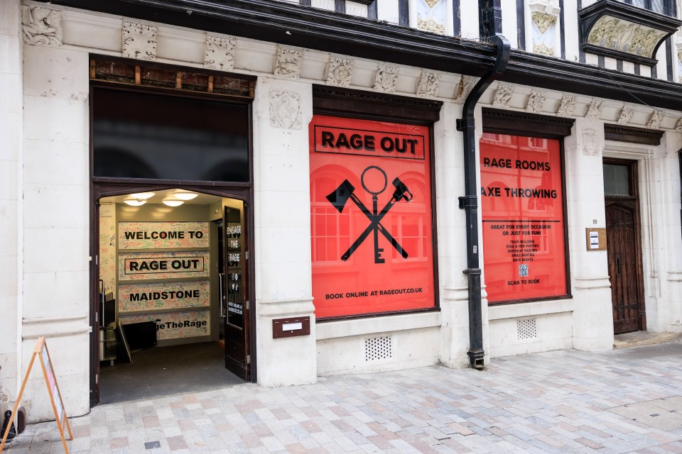 Rage Out in Maidstone, Kent, has picked up on a concept that originated in Japan