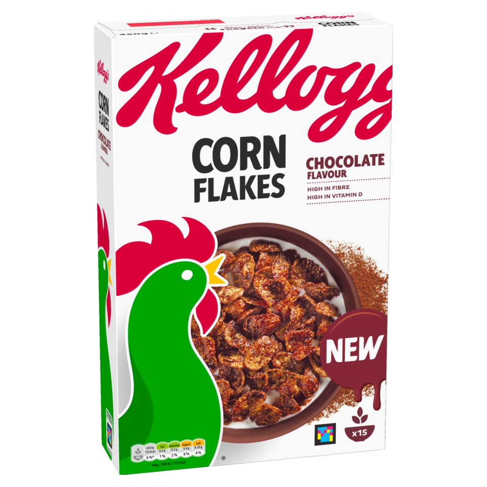 Kellogg's is launching a new chocolate Corn Flake flavour