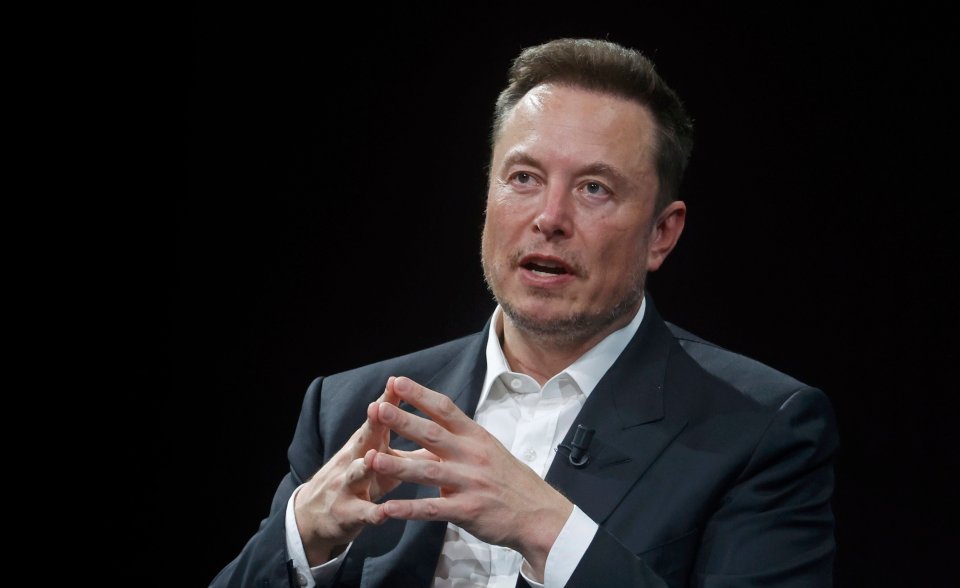  Elon Musk attends the Viva Technology conference dedicated to innovation and startups at the Porte de Versailles exhibition center on June 16, 2023, in Paris, France.