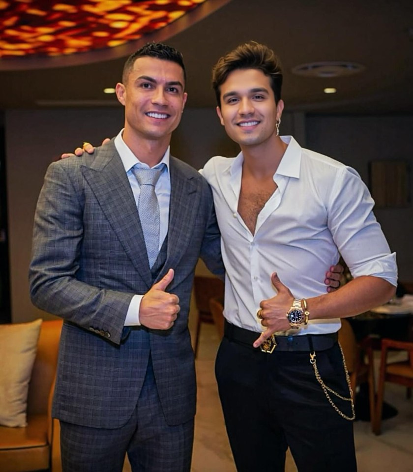 Cristiano Ronaldo hired singer Luan Santana to perform at his mum’s birthday