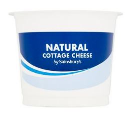 Cottage cheese is packed with protein and costs just £1.30 in Sainsbury's