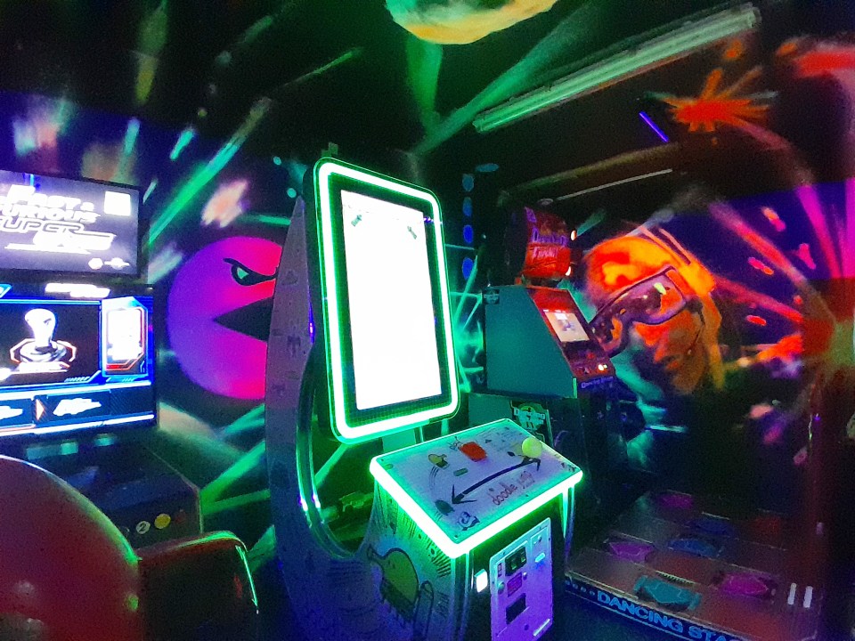 Wonderland: Adult Soft Play also provides an arcade room