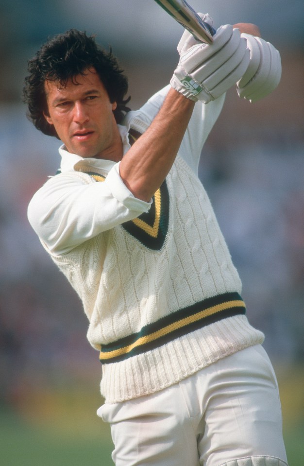 Khan captained the Pakistan national cricket team through the 1980s and early 90s