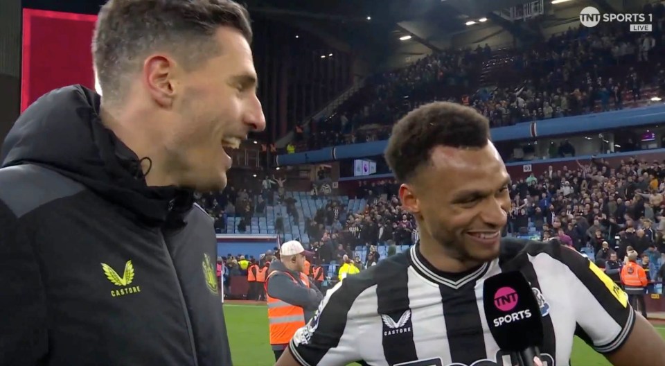 Jacob Murphy was almost left speechless during his TNT Sports interview