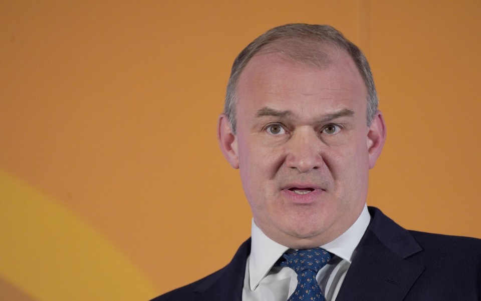 File photo dated 19/9/2021 of Liberal Democrat leader Sir Ed Davey. MI5 has issued a warning to MPs about a Chinese agent it claims is covertly engaging in "political interference activities" in the UK on behalf of the Chinese Communist Party. Christine Ching Kui Lee is alleged to have engaged with MPs while facilitating financial donations from politicians in Hong Kong and on the Chinese mainland. Analysis of the Register of Members' Financial Interests showed showed that she donated ¿5,000 to Sir Ed in 2013. Issue date: Thursday January 13, 2022. PA Photo. See PA story POLITICS China. Photo credit should read: Ian West/PA Wire