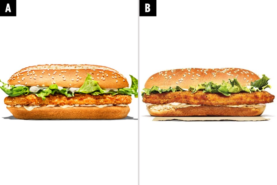 Only burger kings (and queens) will be able to tell the BK Chicken Royale from the BK Vegan Royale