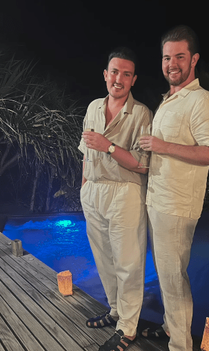 Craig and his partner Shane have just got engaged