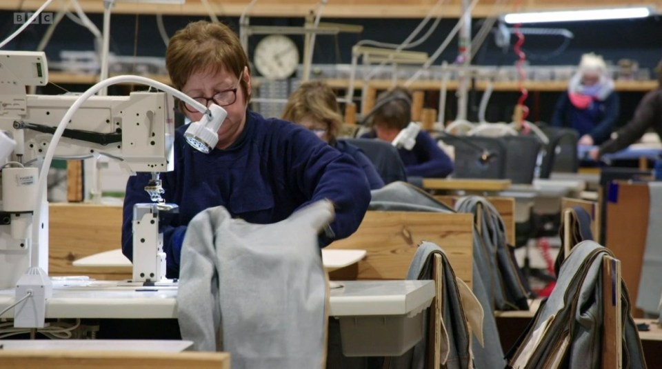 The hit BBC Two programme continued on Wednesday evening as the MasterChef star learnt how jeans are made