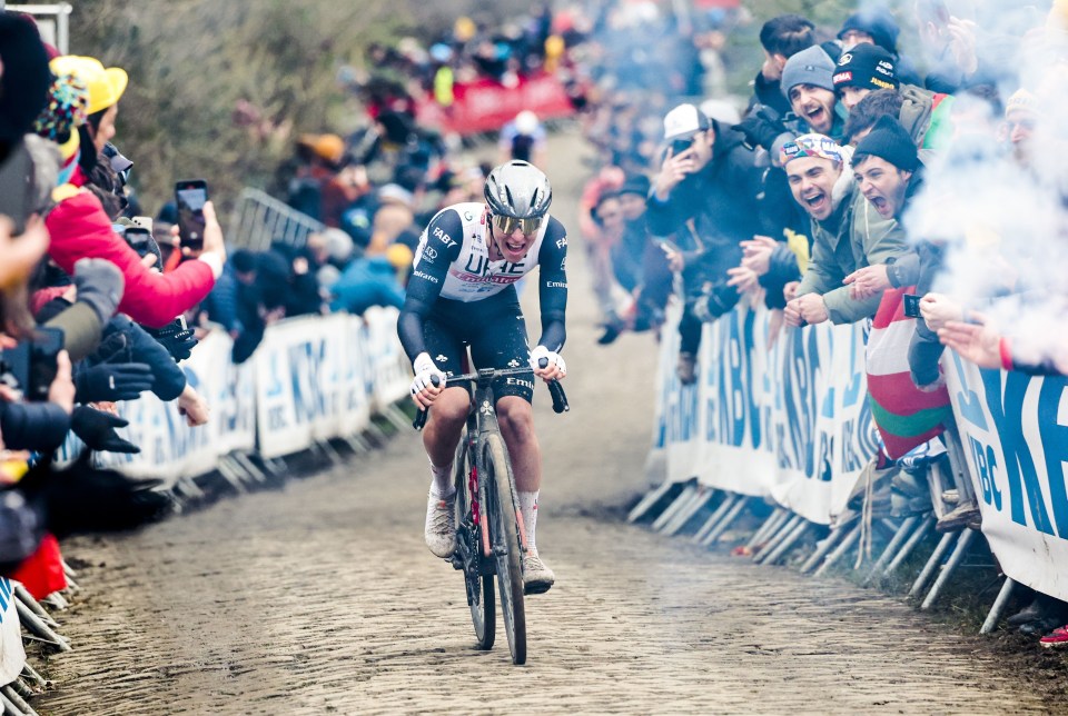 Last year's Tour of Flanders winner Tadej Pogacar will not defend his title in 2024