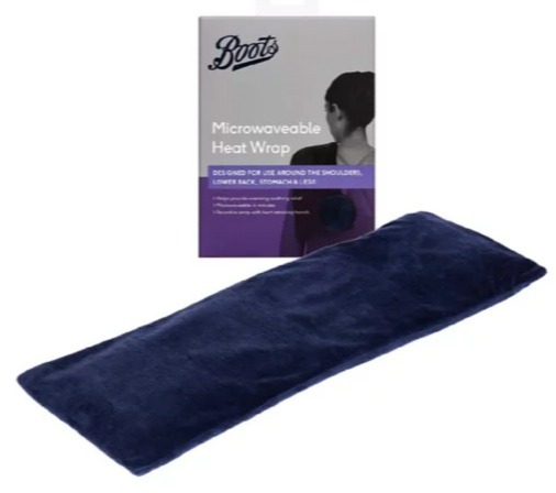 Boots microwavable heat wrap is only £9 in the sale