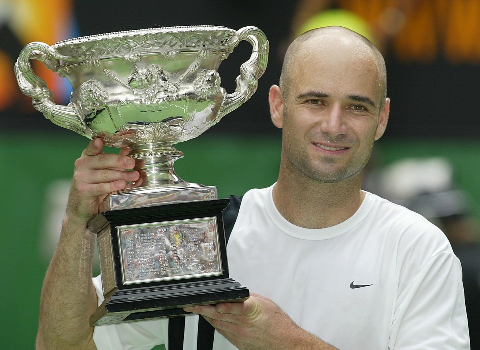 While Andre Agassi is an eight-time Grand Slam champion